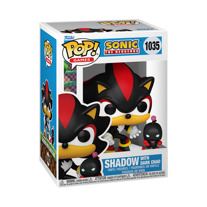 Shadow with Dark Chao (1035) - Sonic the Hedgehog - Funko Pop