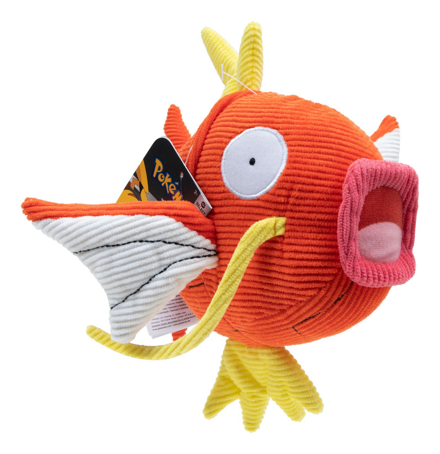 Magikarp Pokémon Corduroy Plush 8”