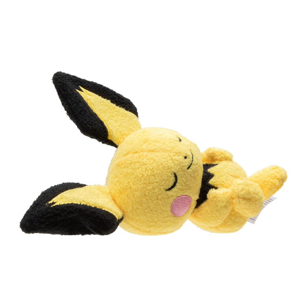 Sleeping Pichu Pokémon Plush 5”