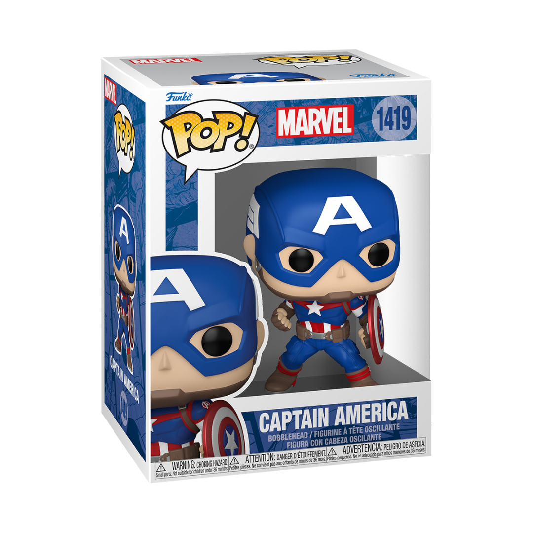 Captain America (1419) - Marvel: New Classics - Funko Pop