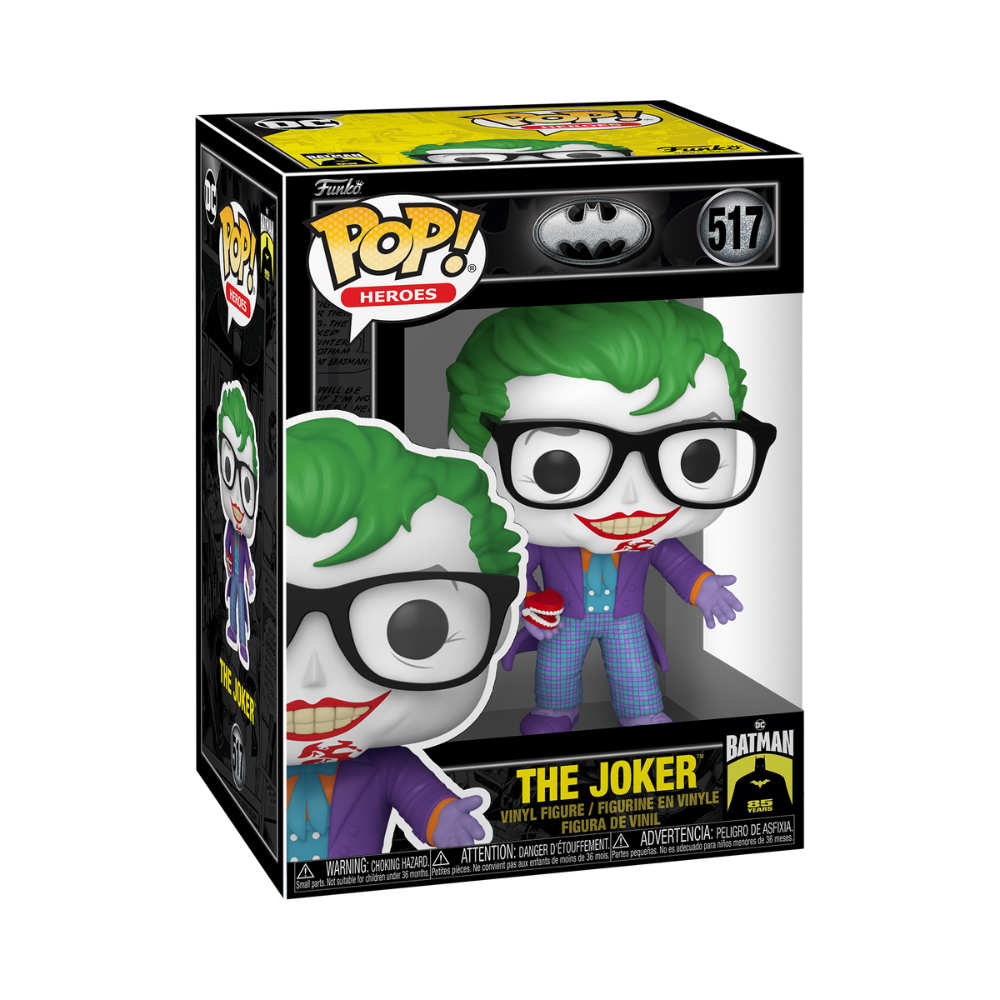 The Joker (with Teeth) (517) - Batman 85th Anniversary - Funko Pop