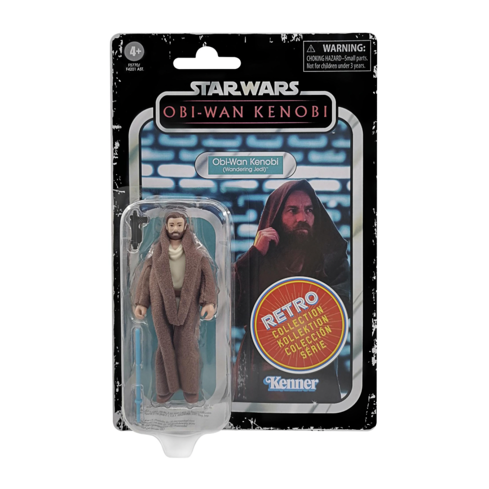 Obi-Wan Kenobi (Wander Jedi) - Star Wars Retro Action Figure