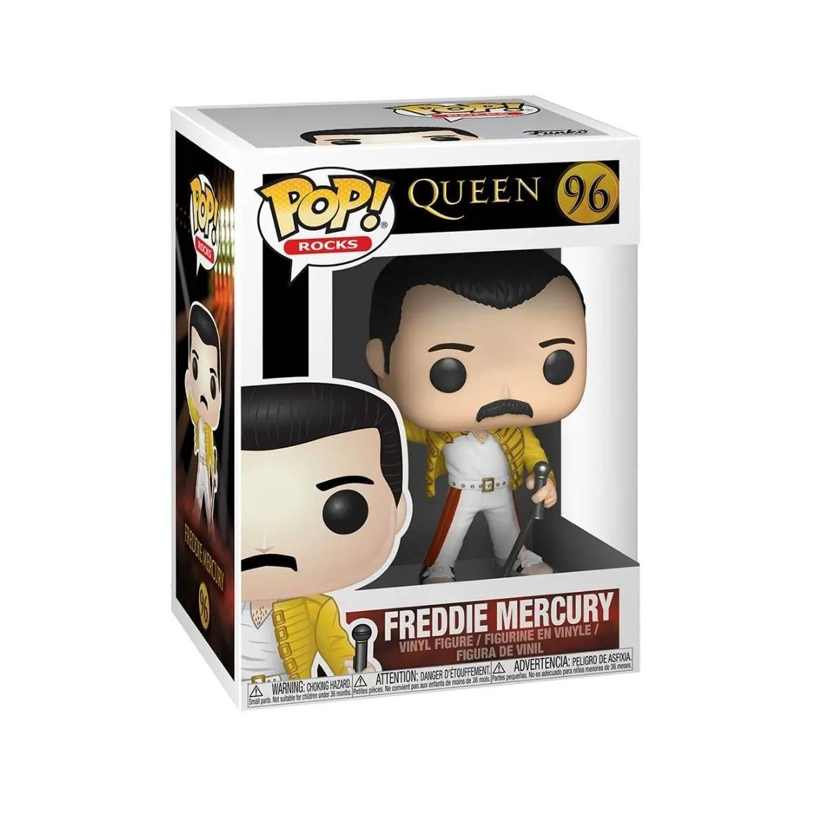 Freddie Mercury Wembley 1986 (96) - Queen - Funko Pop